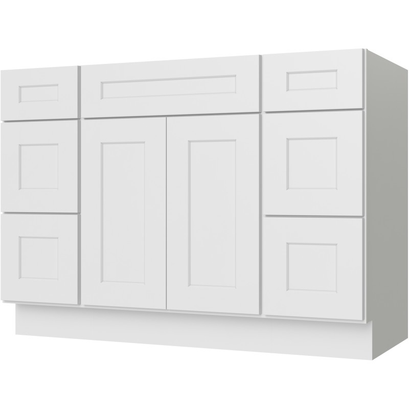 FA4821 vanity in Dove White Shaker