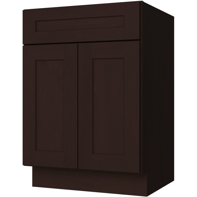 FA2421 vanity in Ebony Shaker