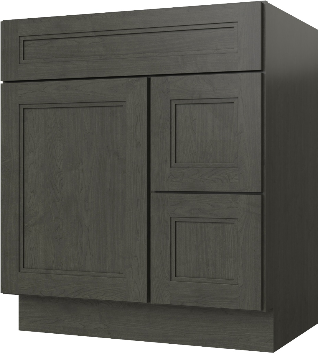 FA3021DR vanity in Smoky Gray