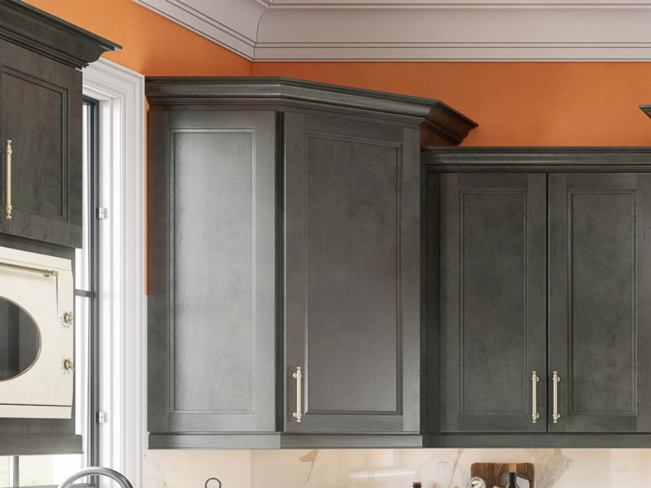 Smoky Gray kitchen, view 5