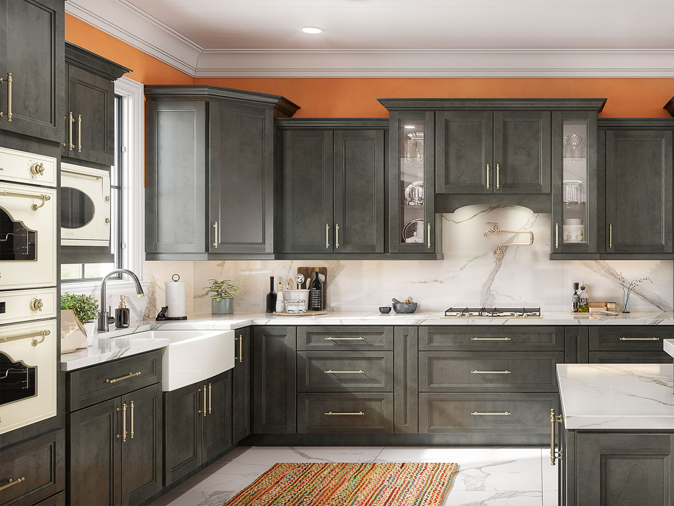 Smoky Gray kitchen, view 6