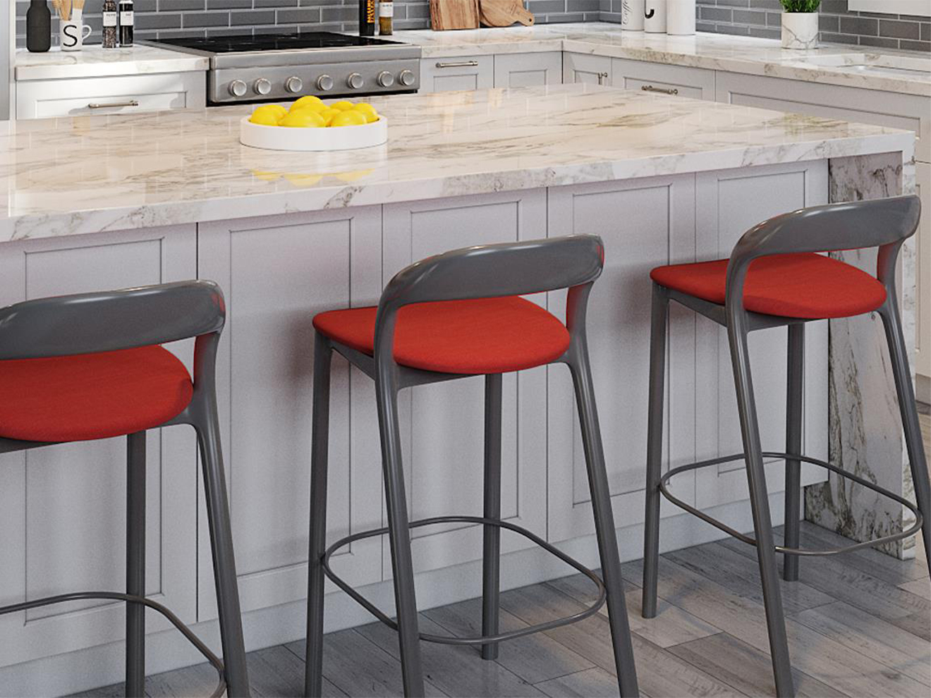 Weston Shaker kitchen, view 3